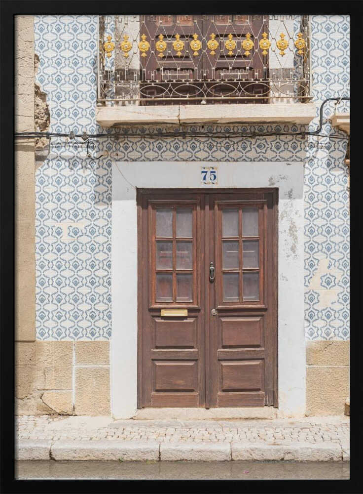 Cascais Architecture Poster