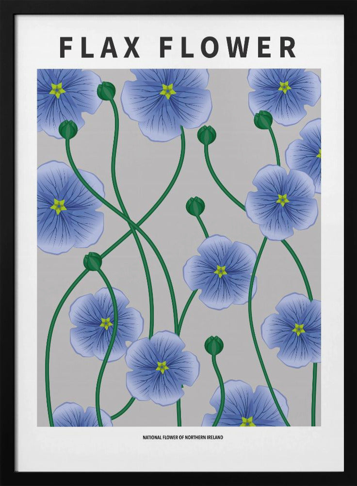 Flax flower