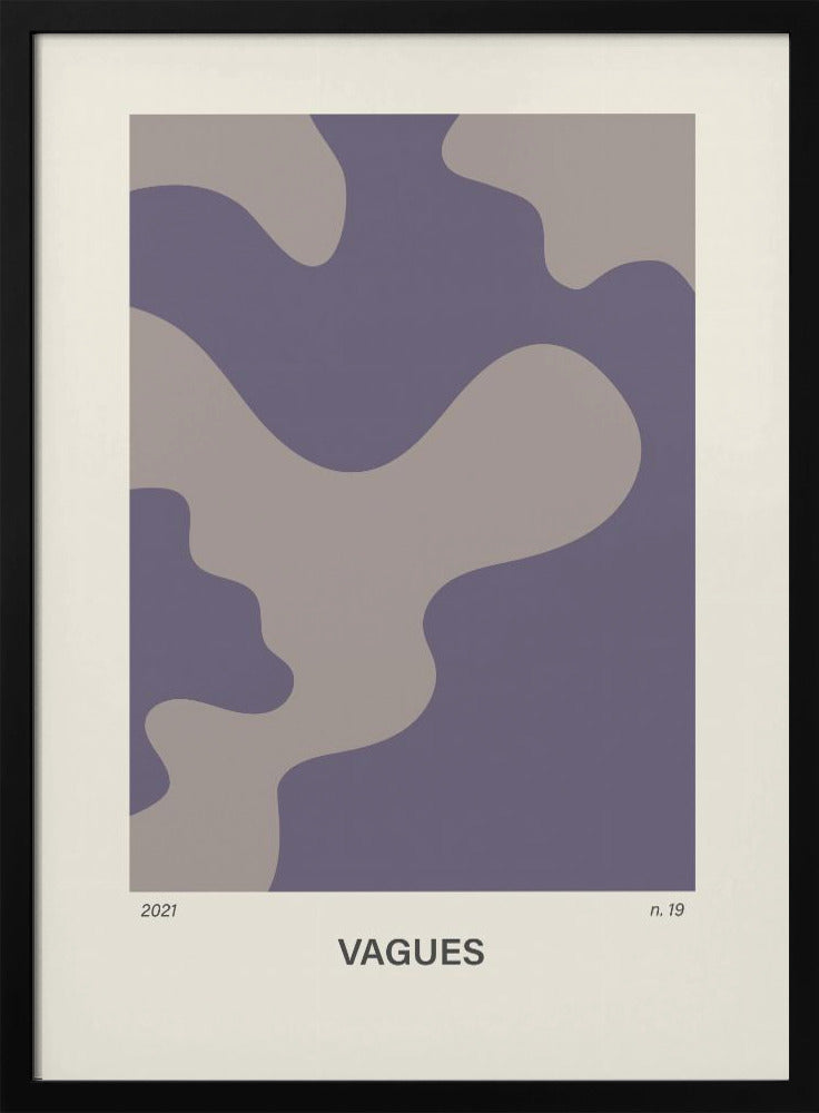 Vagues no 19 poster Poster