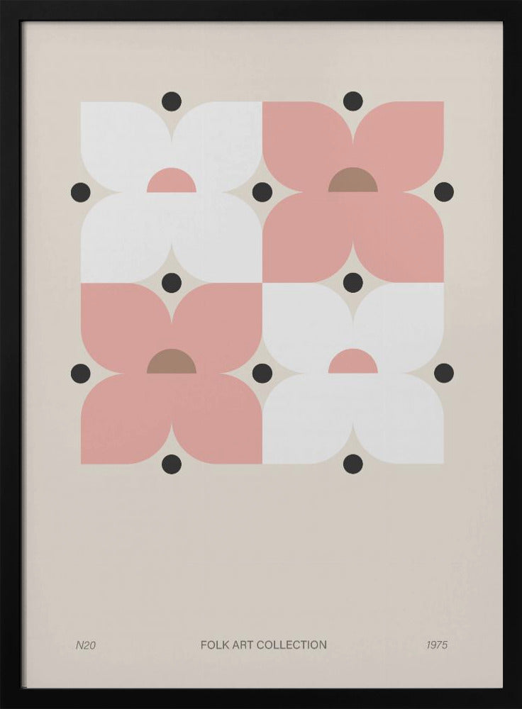 Modern folk art collection no 20 Poster