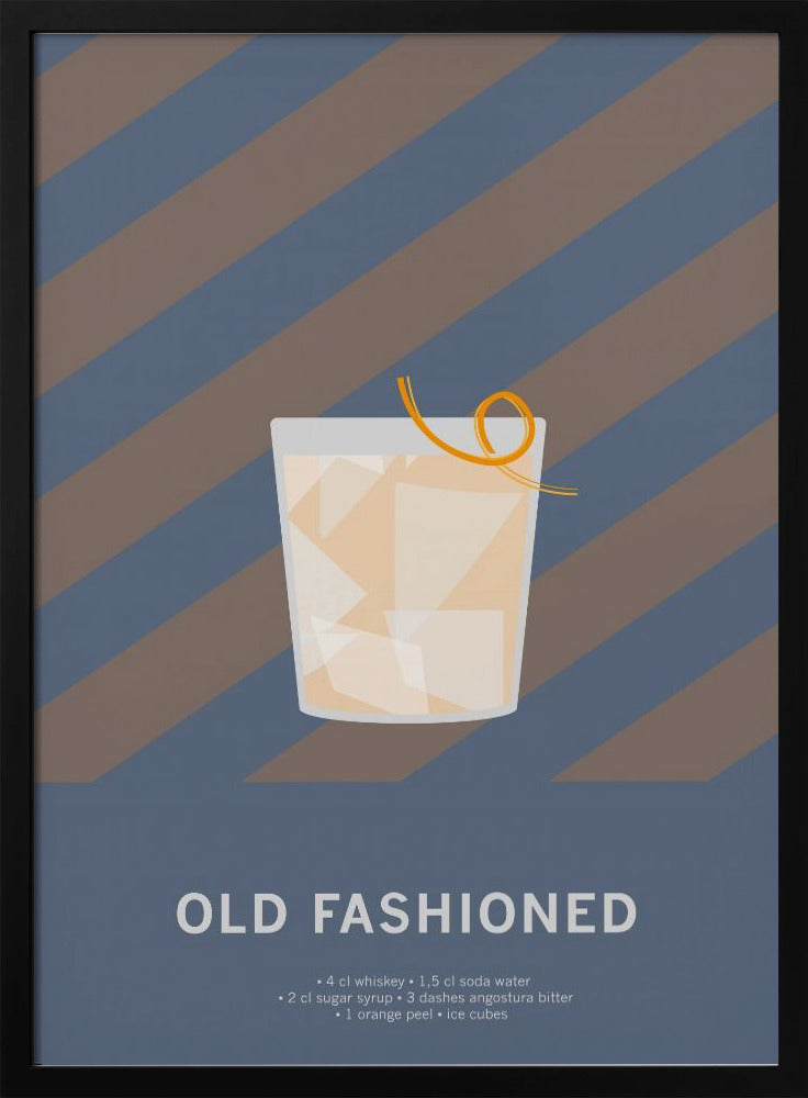 Drink Old Fashioned Poster