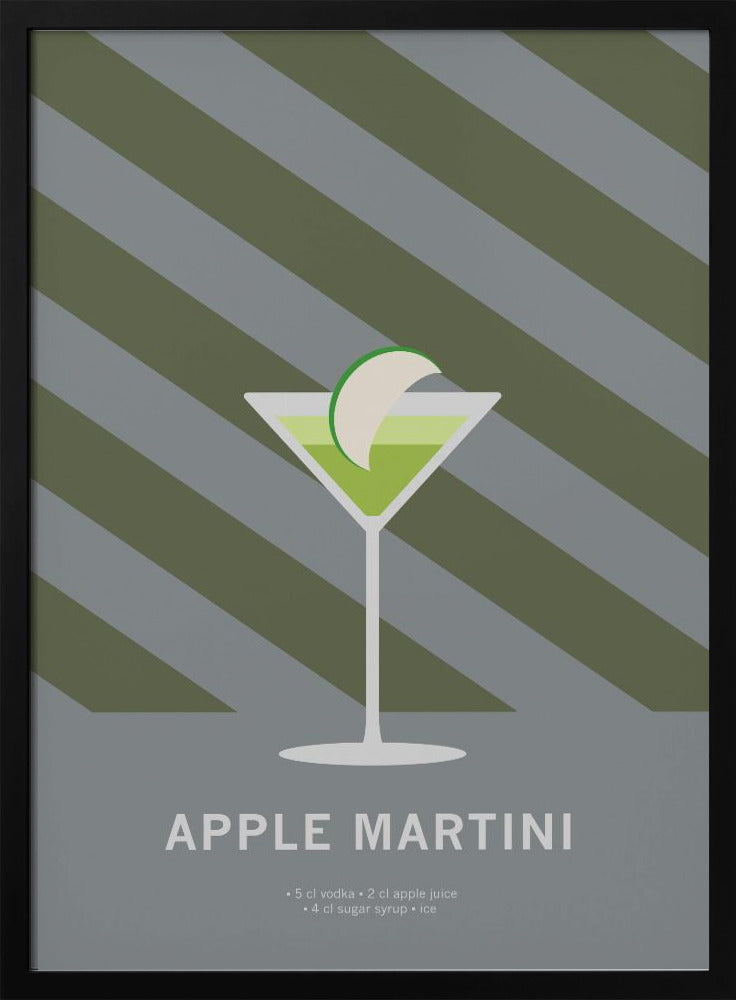 Drink Apple Martini Poster