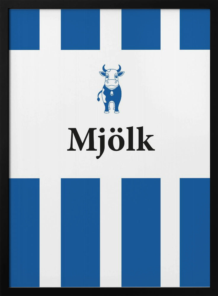 Blue Milk Poster