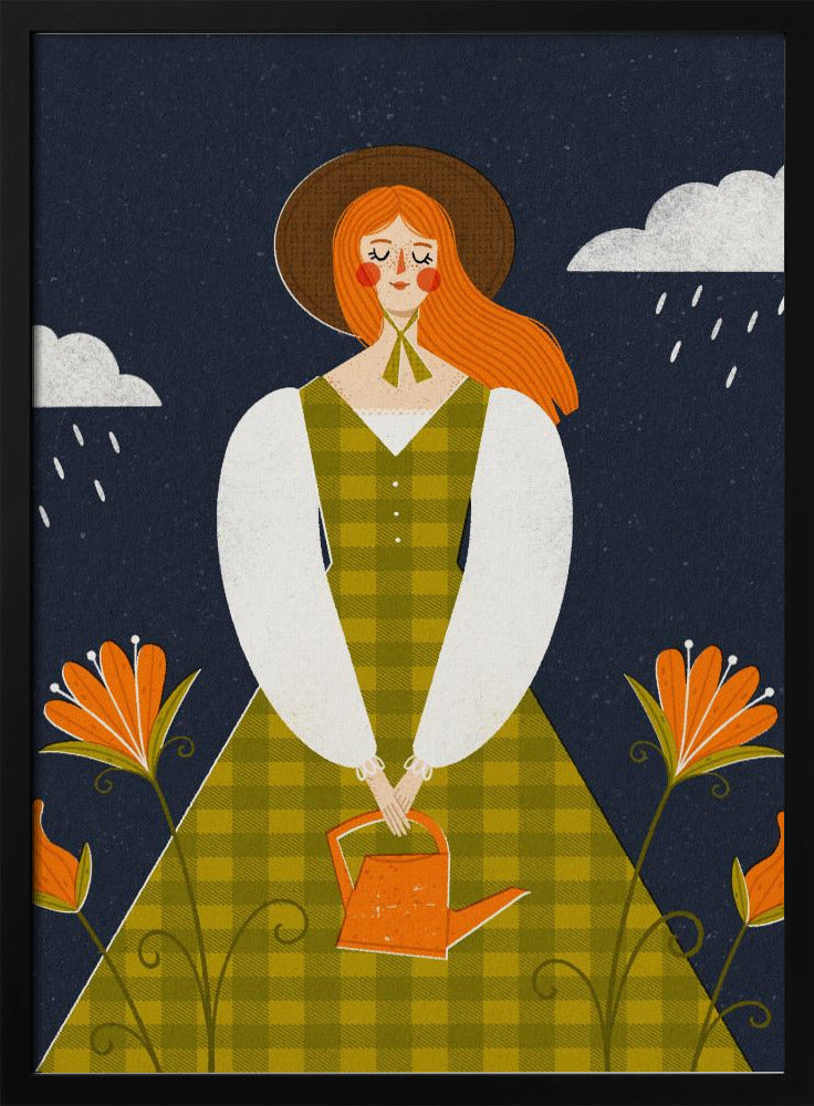 Autumn Girl Poster