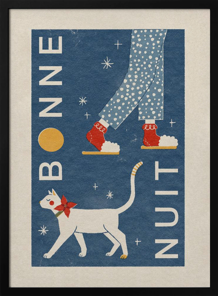 Bonne Nuit – art print by Julia Leister