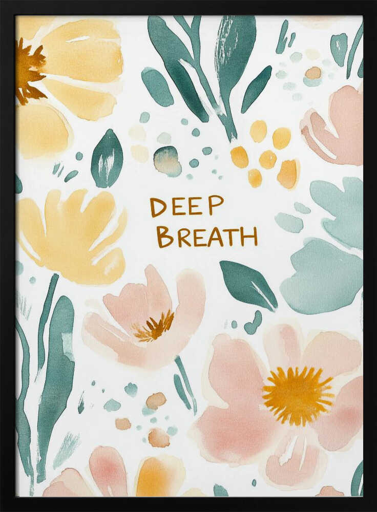 Floral Calm Poster