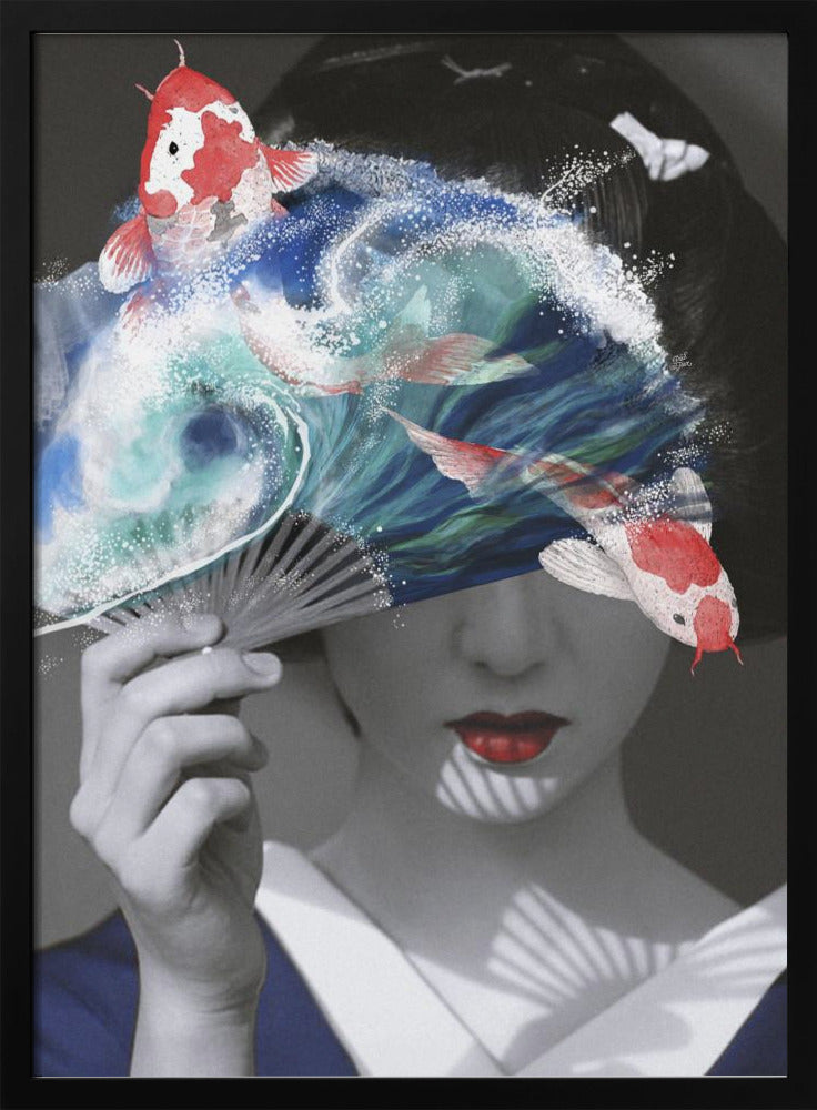 Koi Fan Poster