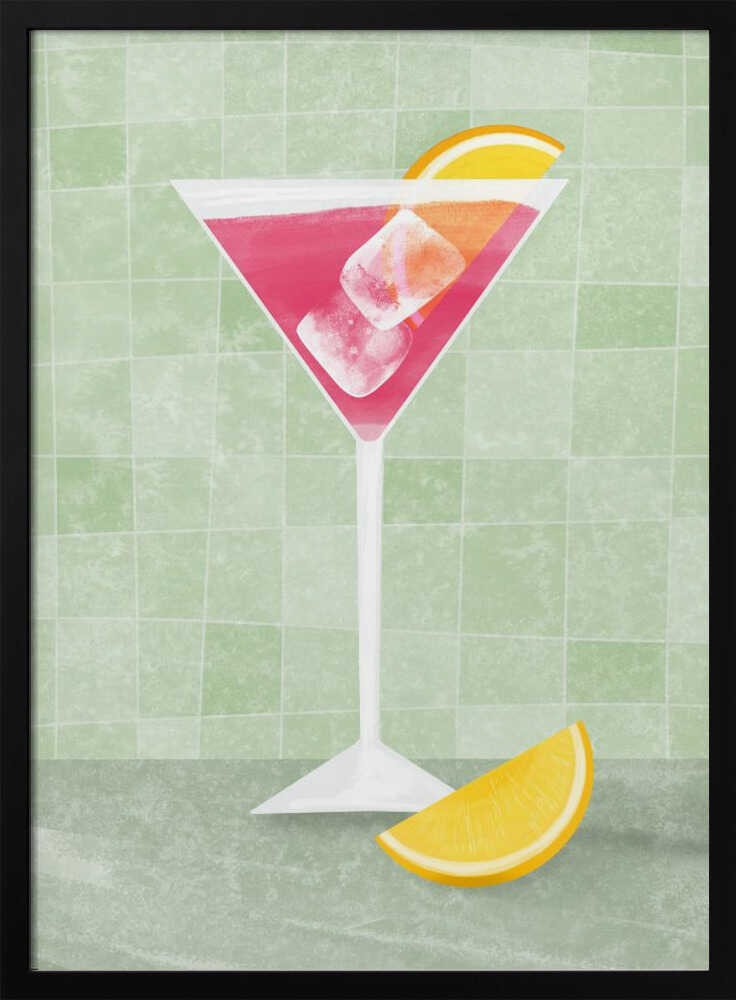 Pink coctail Poster