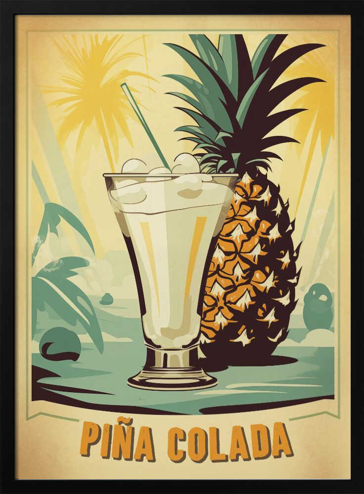 Tropical Refreshment Poster