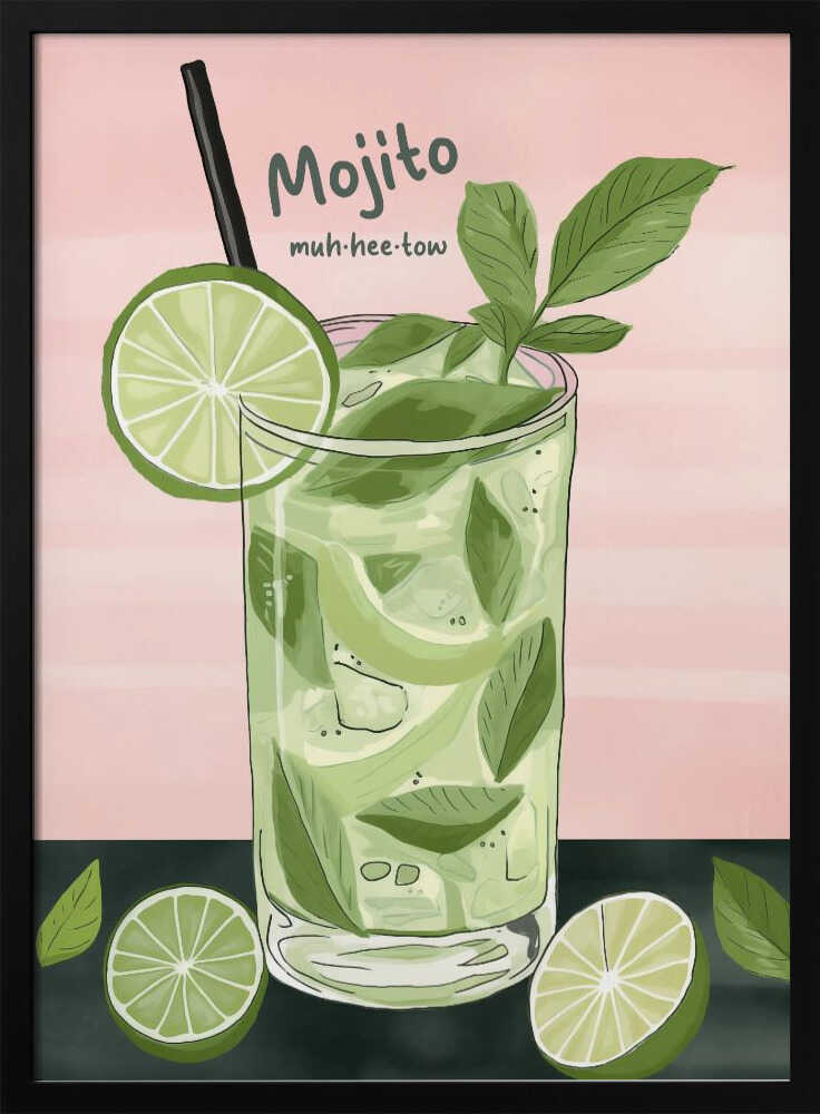 Lime Mint Refresh Poster