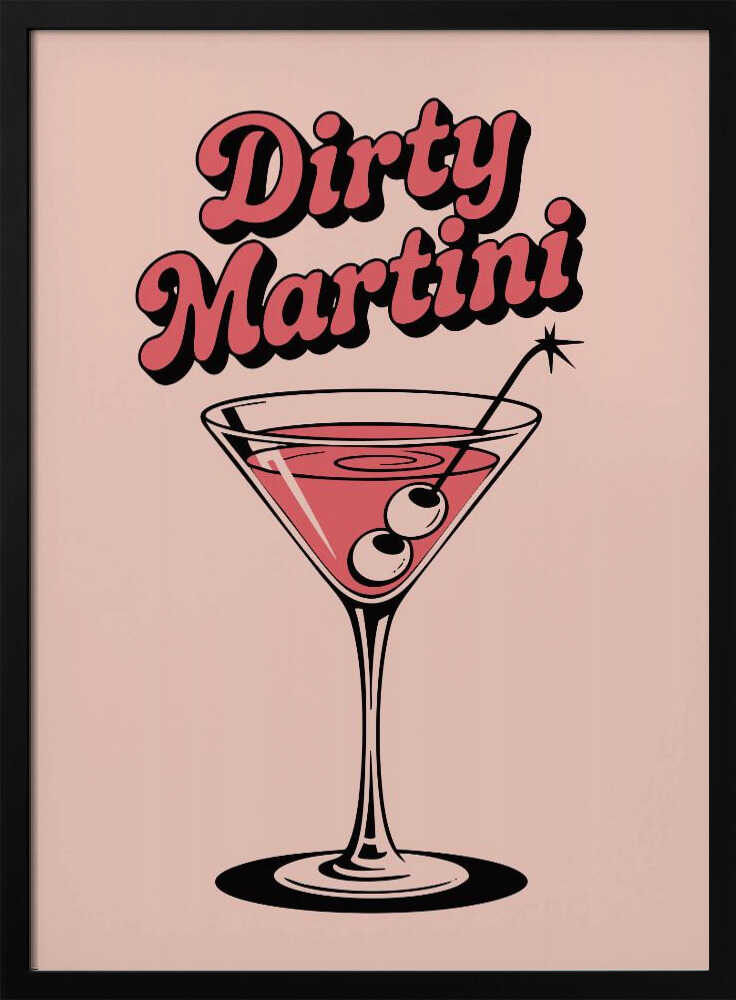 Martini Vibes Poster
