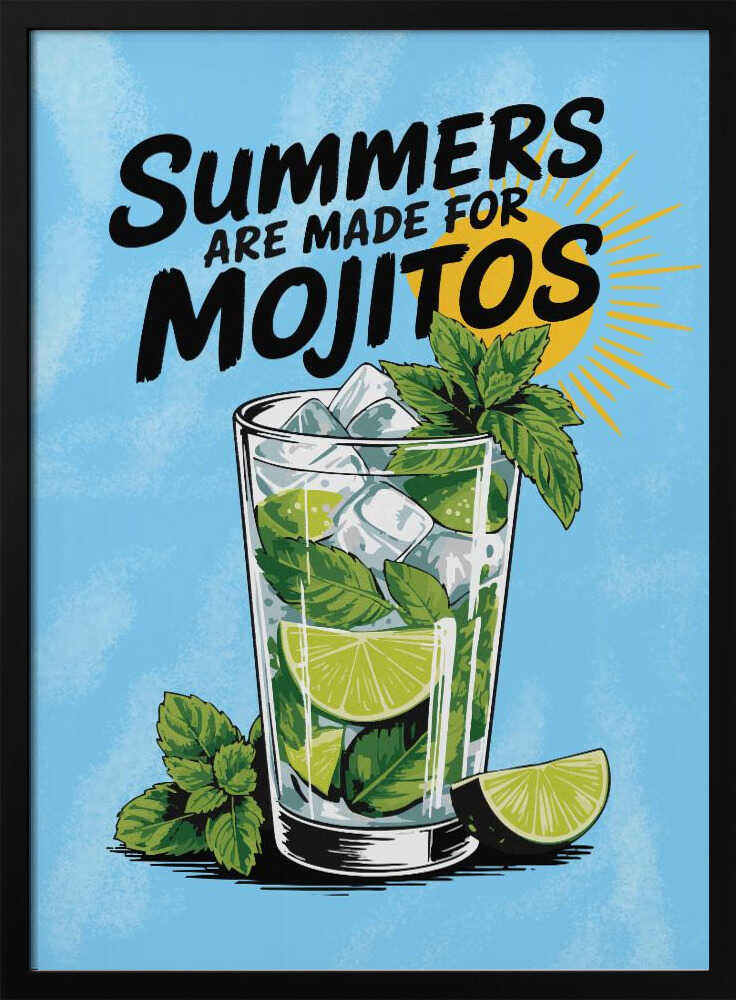 Summer Mojito Poster