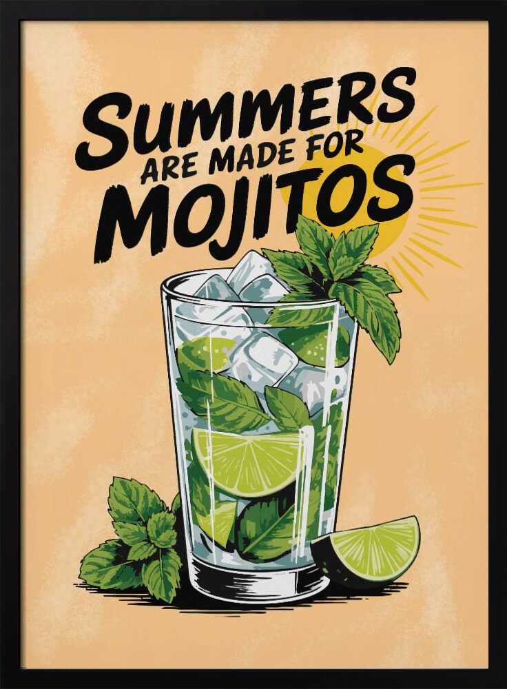 Summer Mojito Poster