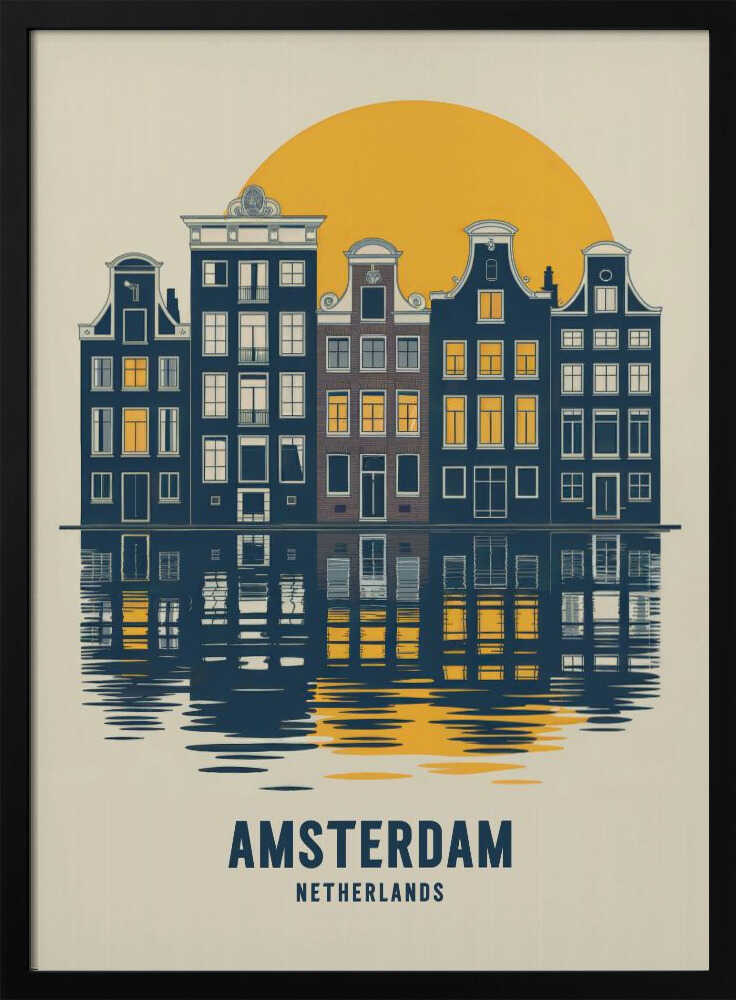 Amsterdam Netherlands Poster