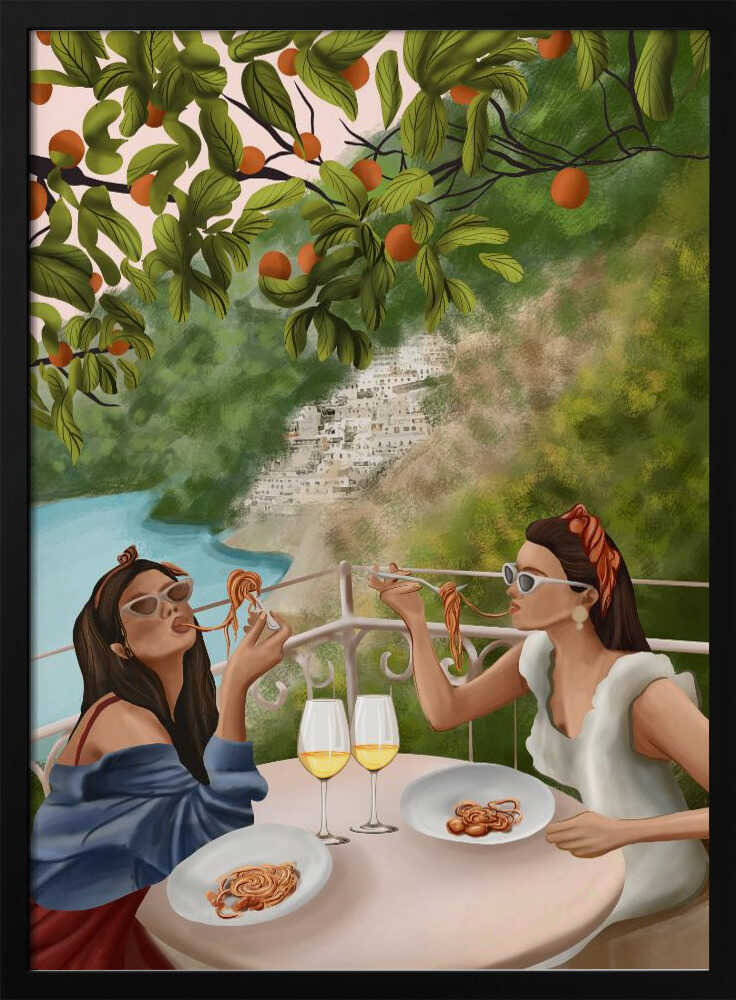 Tasting the Amalfi Breeze Poster