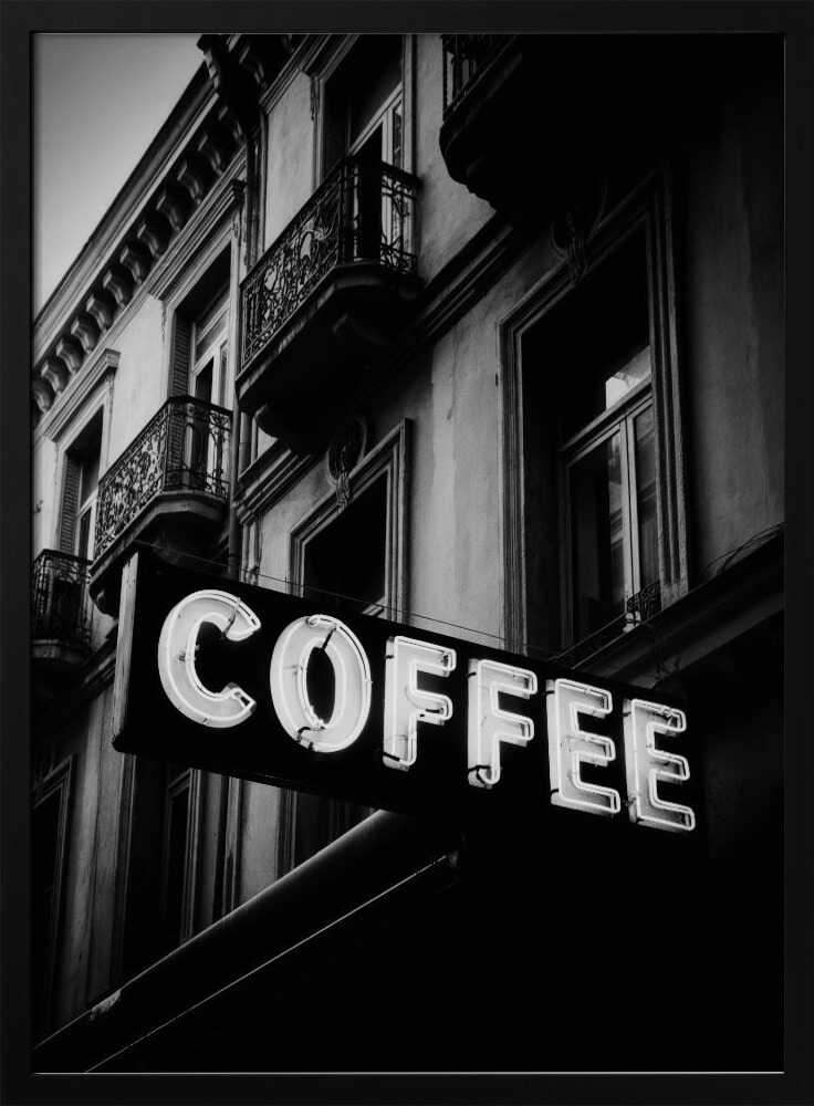 Vintage Coffee Sign No 2 Poster