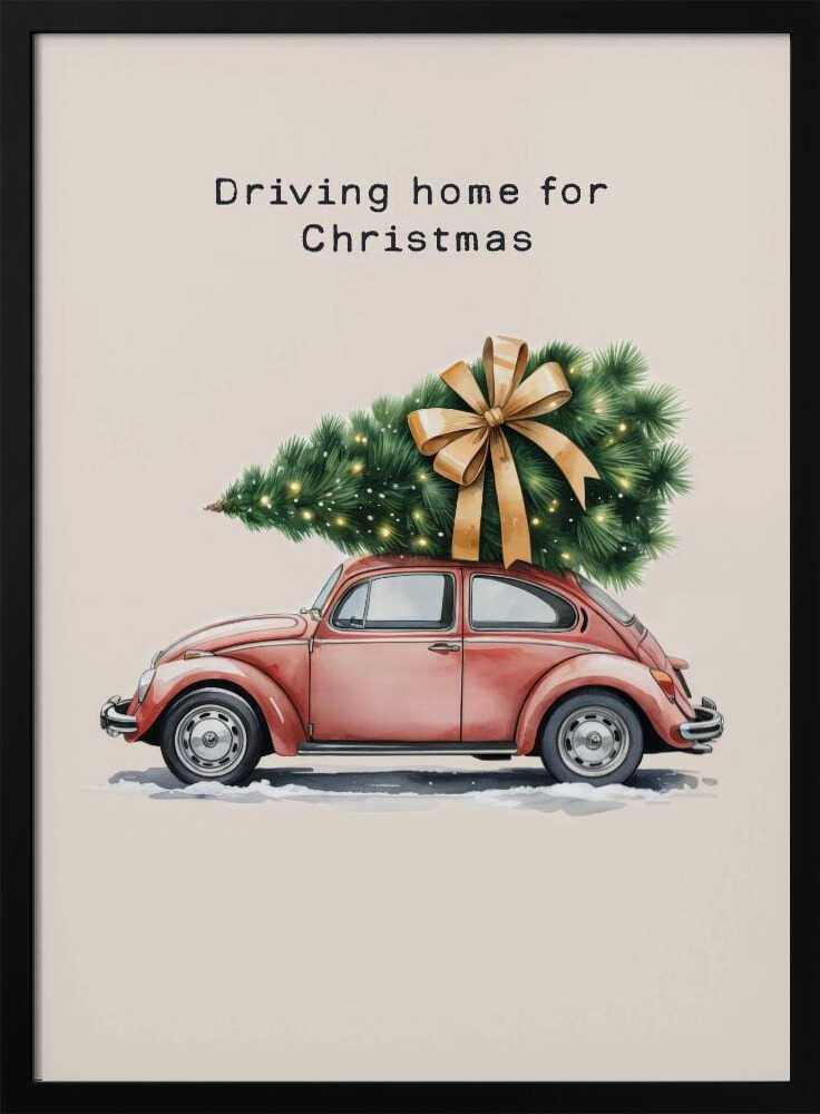 Driving Home for Christmas Poster