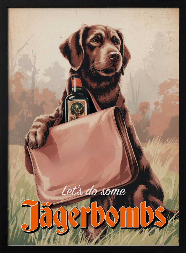 Let's Do Some Jägerbombs Poster
