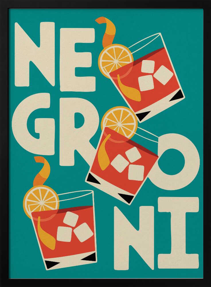 Negroni Times Three Poster