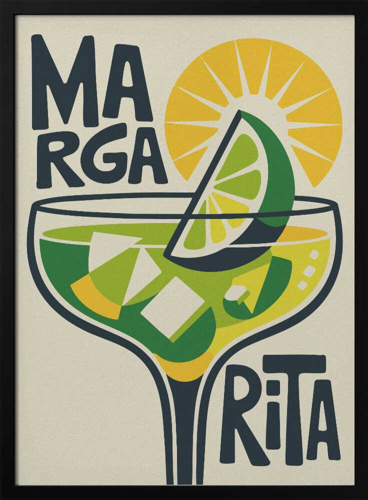 Sunny Margarita Poster
