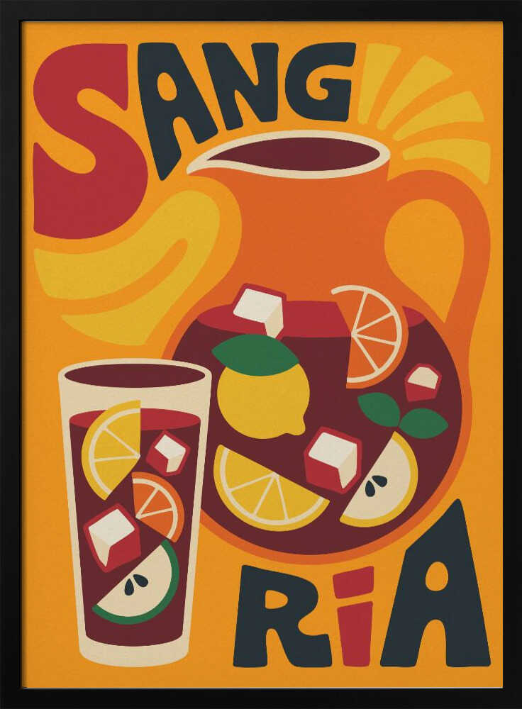 Sunny Sangria Poster