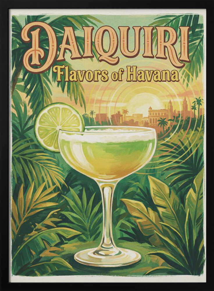 Daiquiri - Flavors of Havana Poster