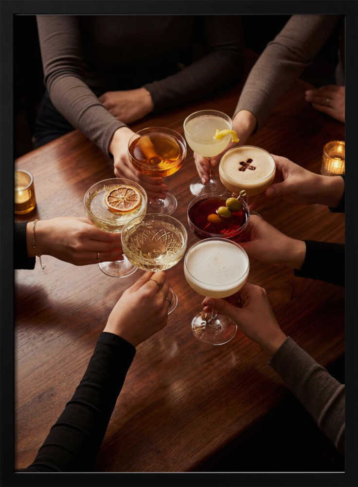 Raise a Toast Poster