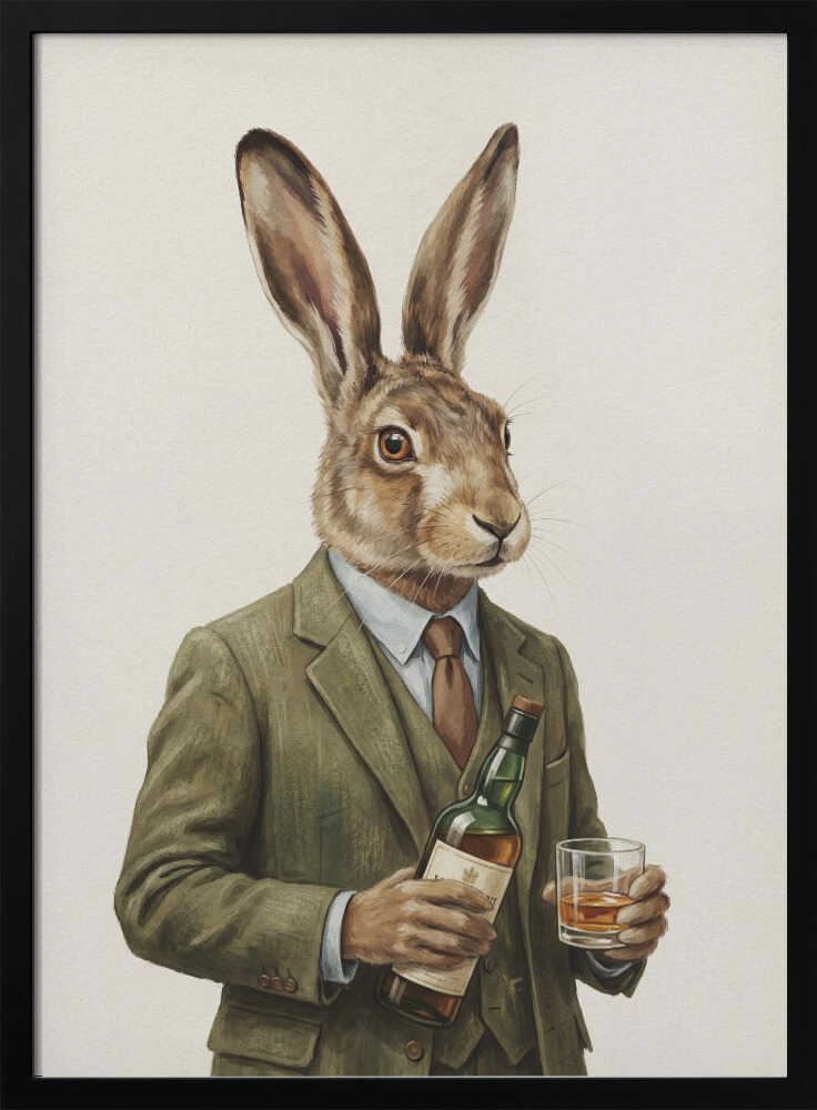 The Whiskey Hare Poster
