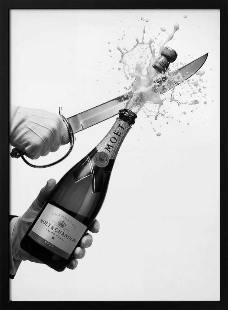 Sabering Champagne Poster