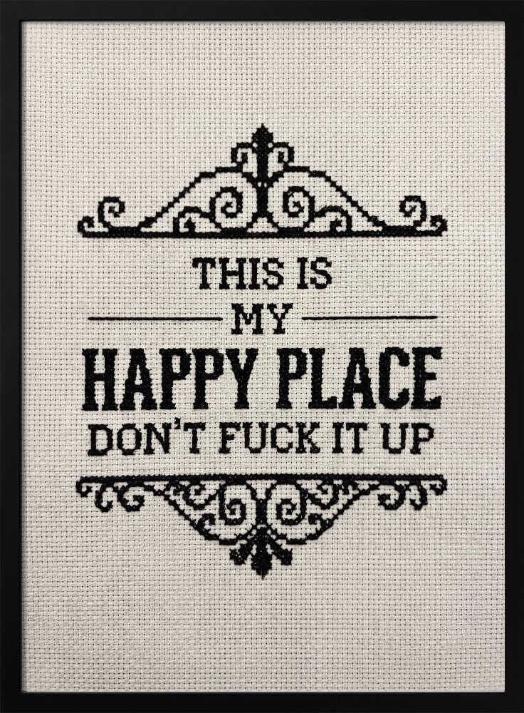 My Sassy Happy Place – art print by Andreas Magnusson