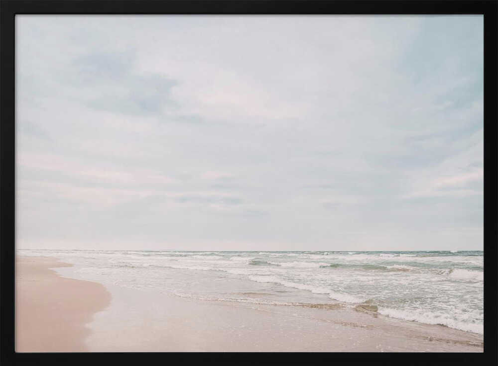 At the coast Poster