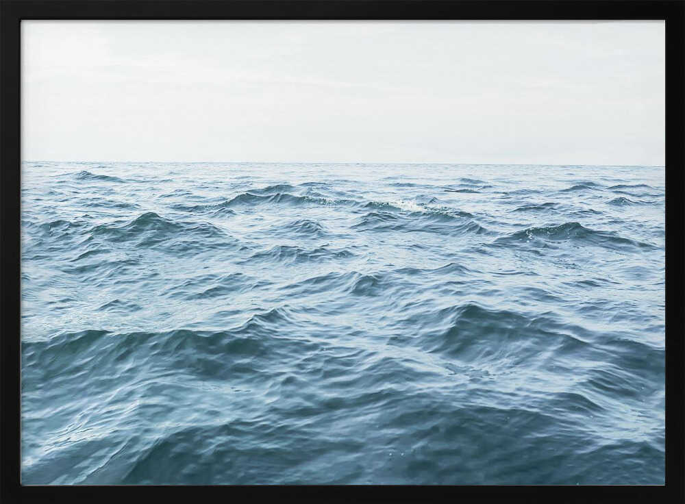 Wavy Horizon Poster
