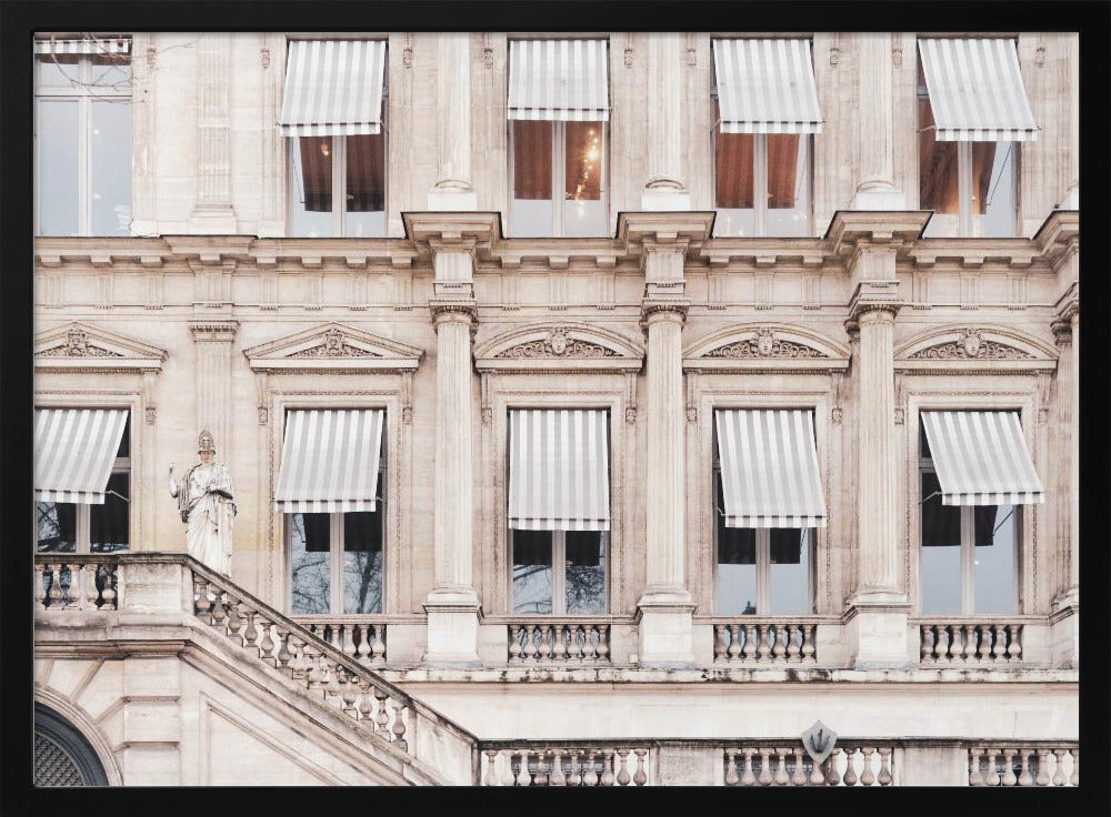 Paris Building Warm Poster