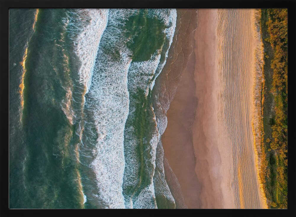 Sunrise Beach Poster