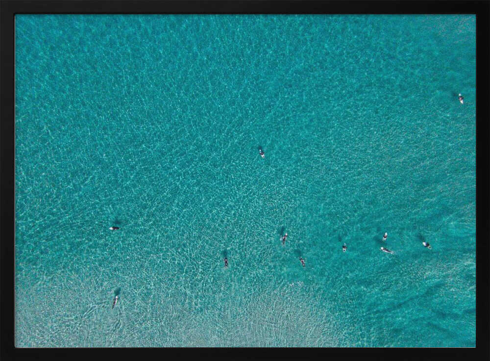 BLUE ATLANTIC SURF Poster