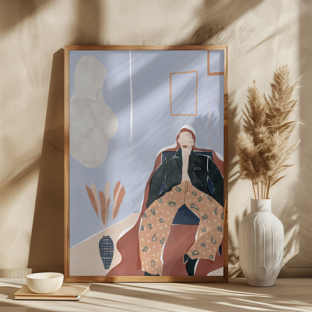 Dreamy Lavender Poster