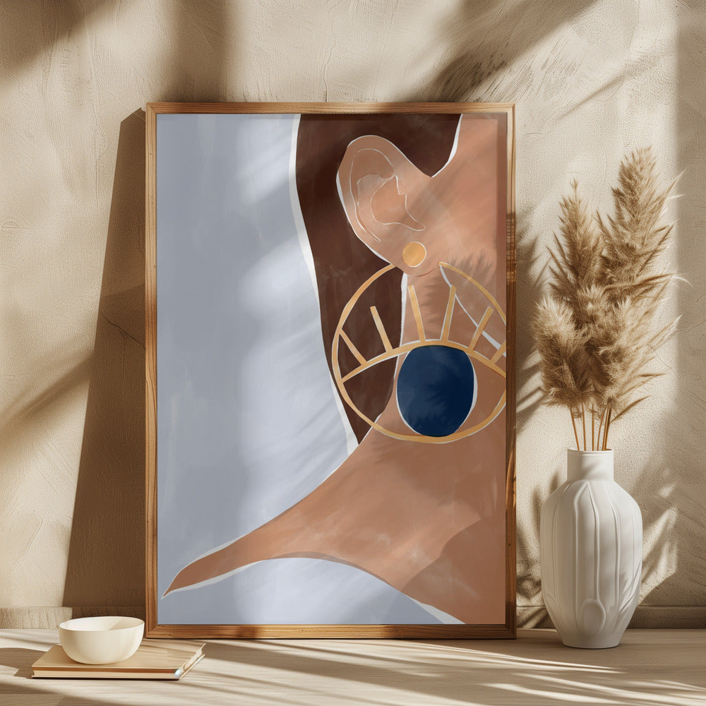 Evil Eye Earing Poster