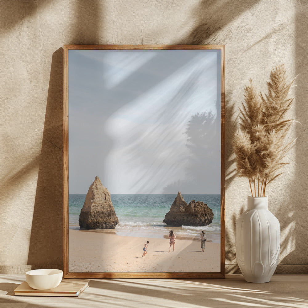 Portugese Beach Poster