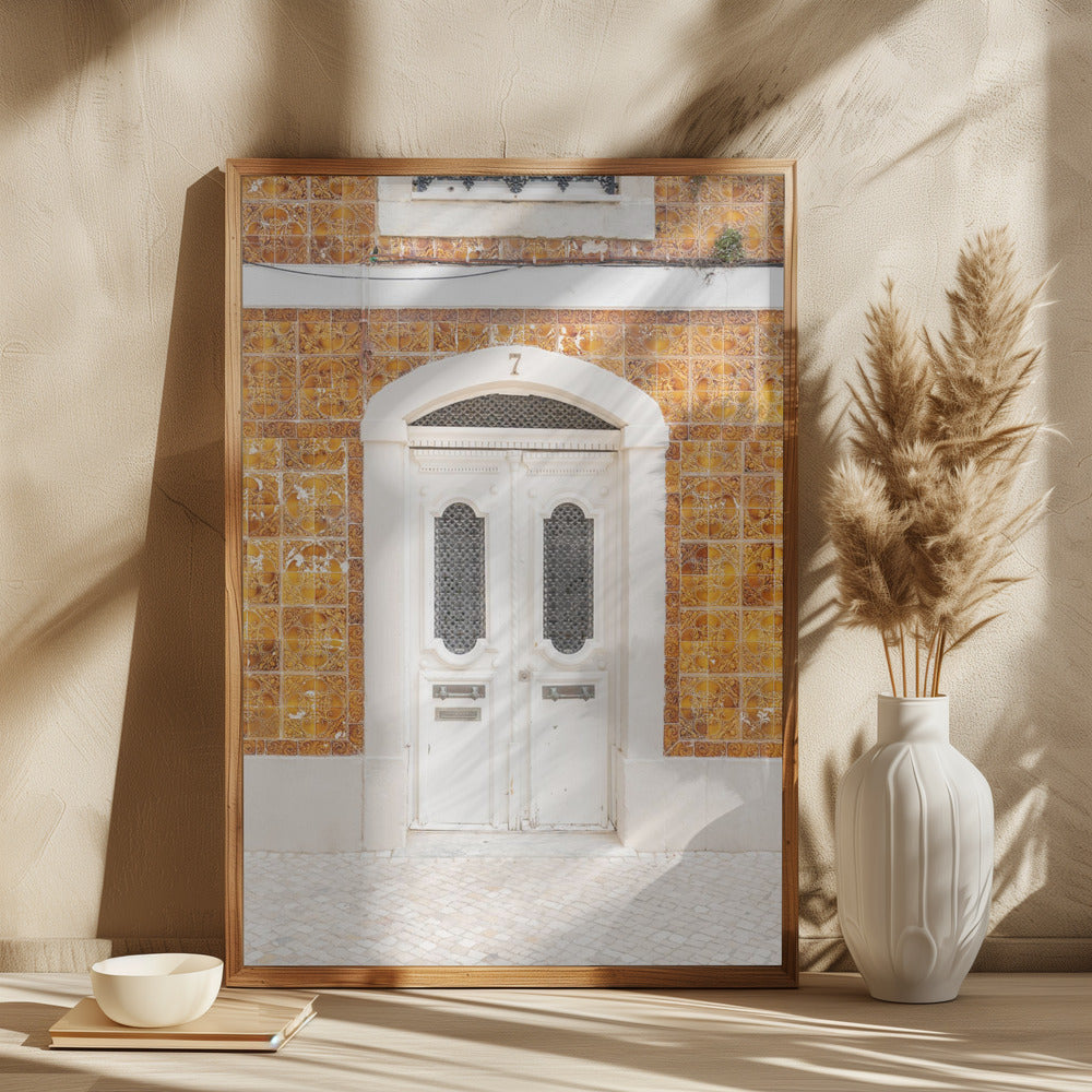 The Cascais Door Poster
