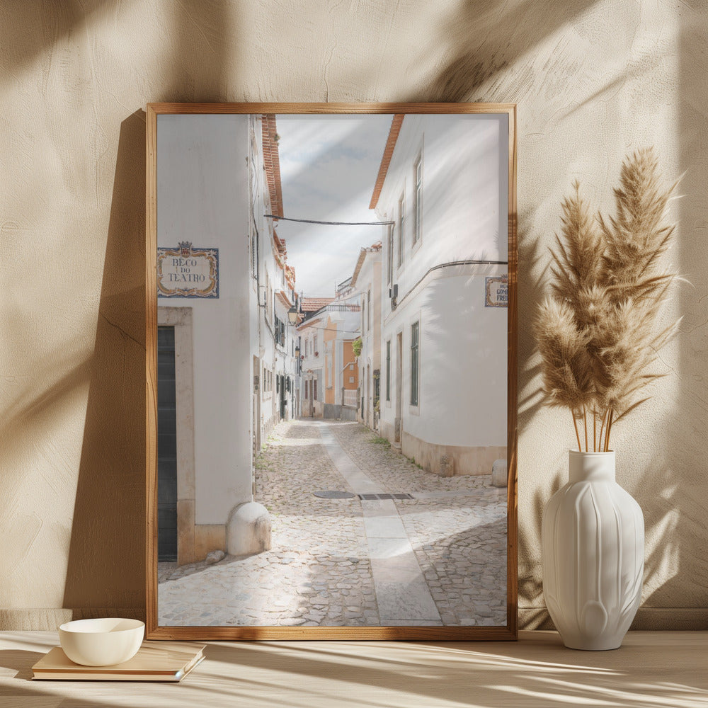 Streets of Cascais Poster