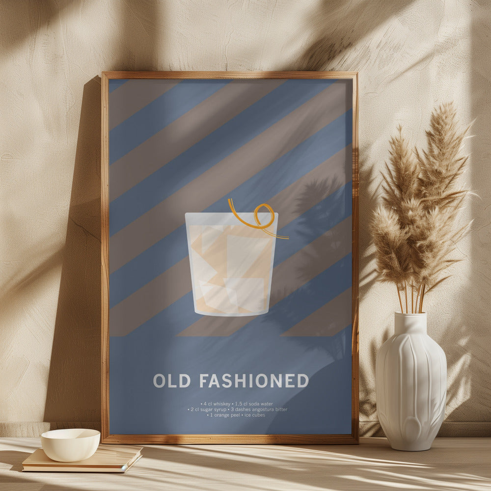 Drink Old Fashioned Poster
