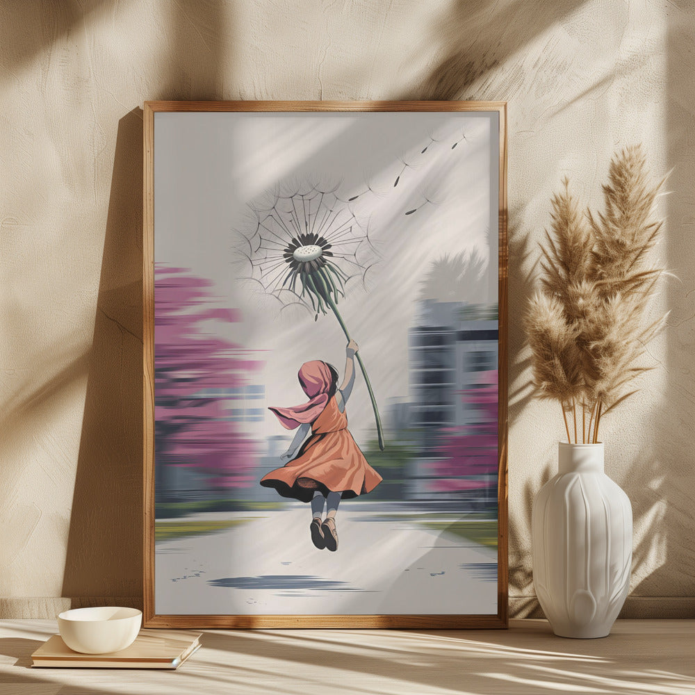 Dandelion Flight Poster