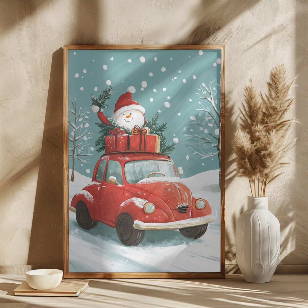 Christmas Road Trip Poster