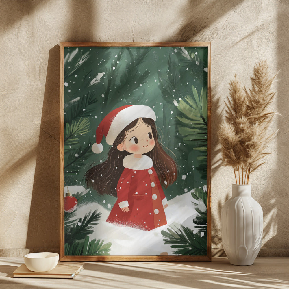 Christmas Girl Poster