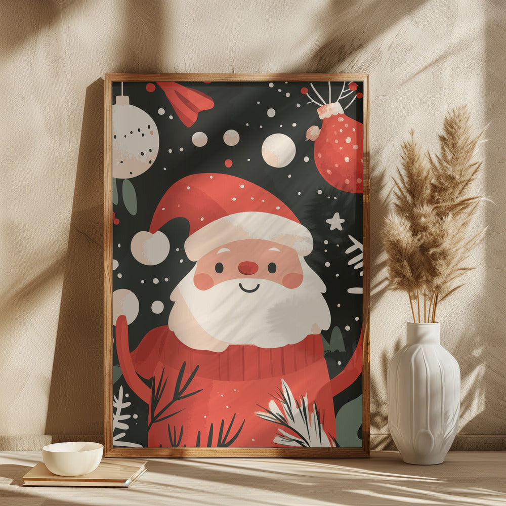 Happy Santa Poster