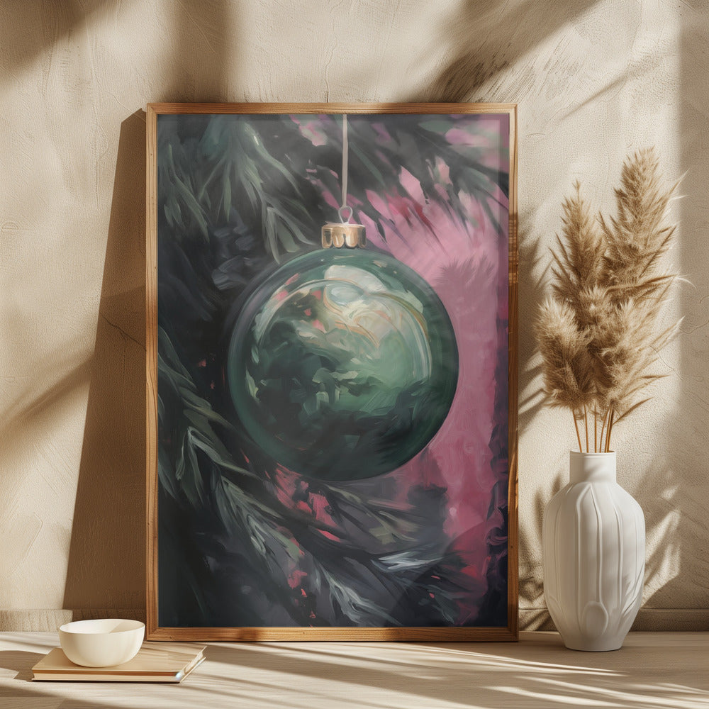 Christmas Bauble No 2 Poster