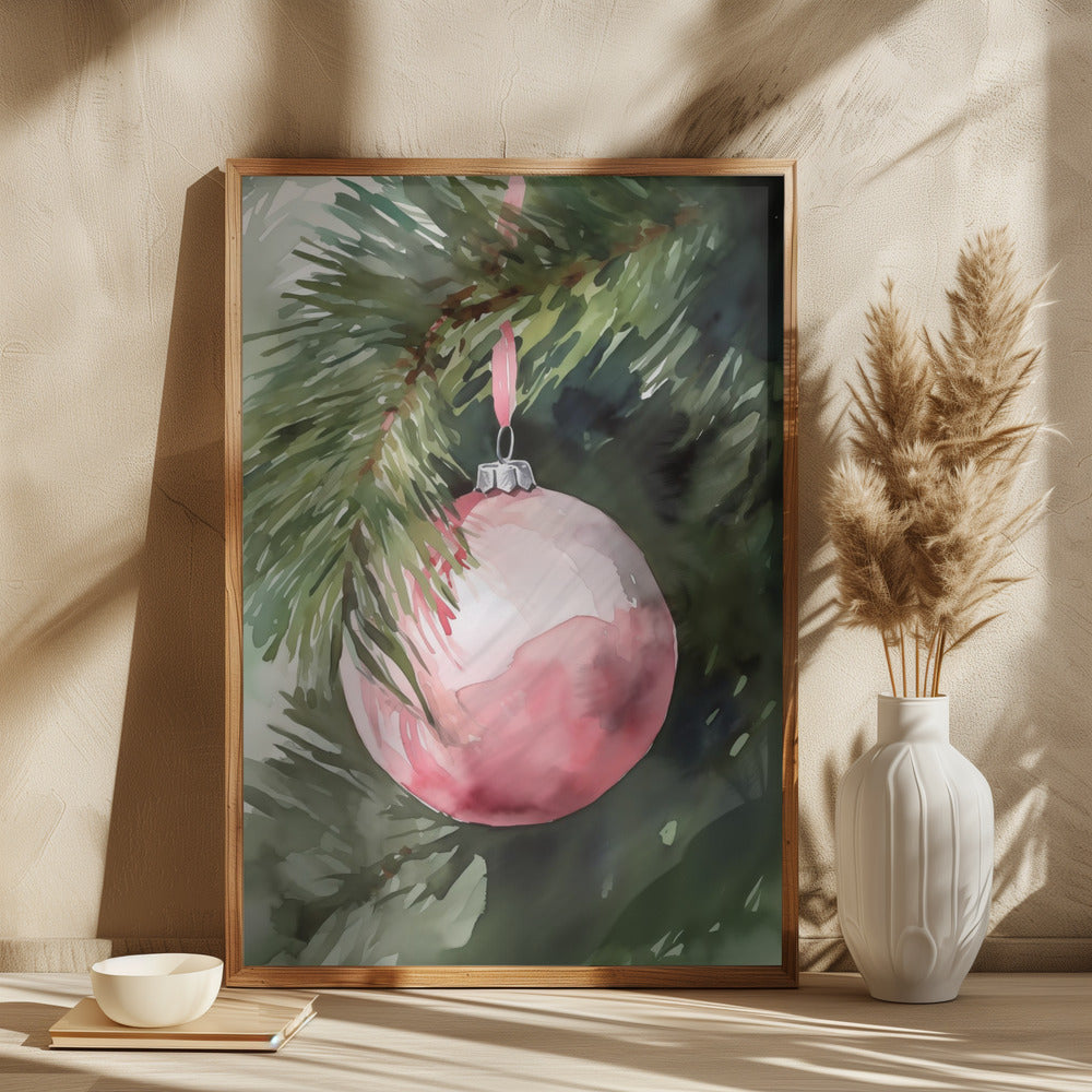 Christmas Bauble No 3 Poster
