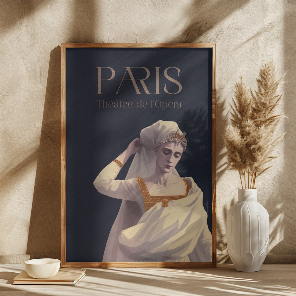 Paris - Theatre de L'Opera Poster
