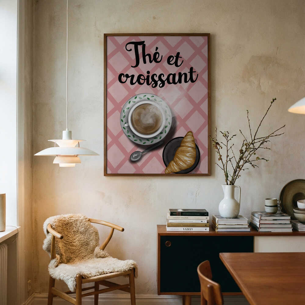 The Et Croissant Poster