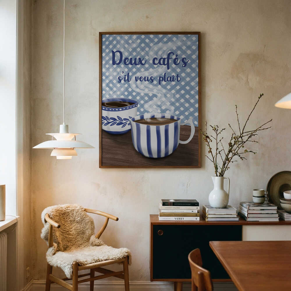 Two coffees please Poster